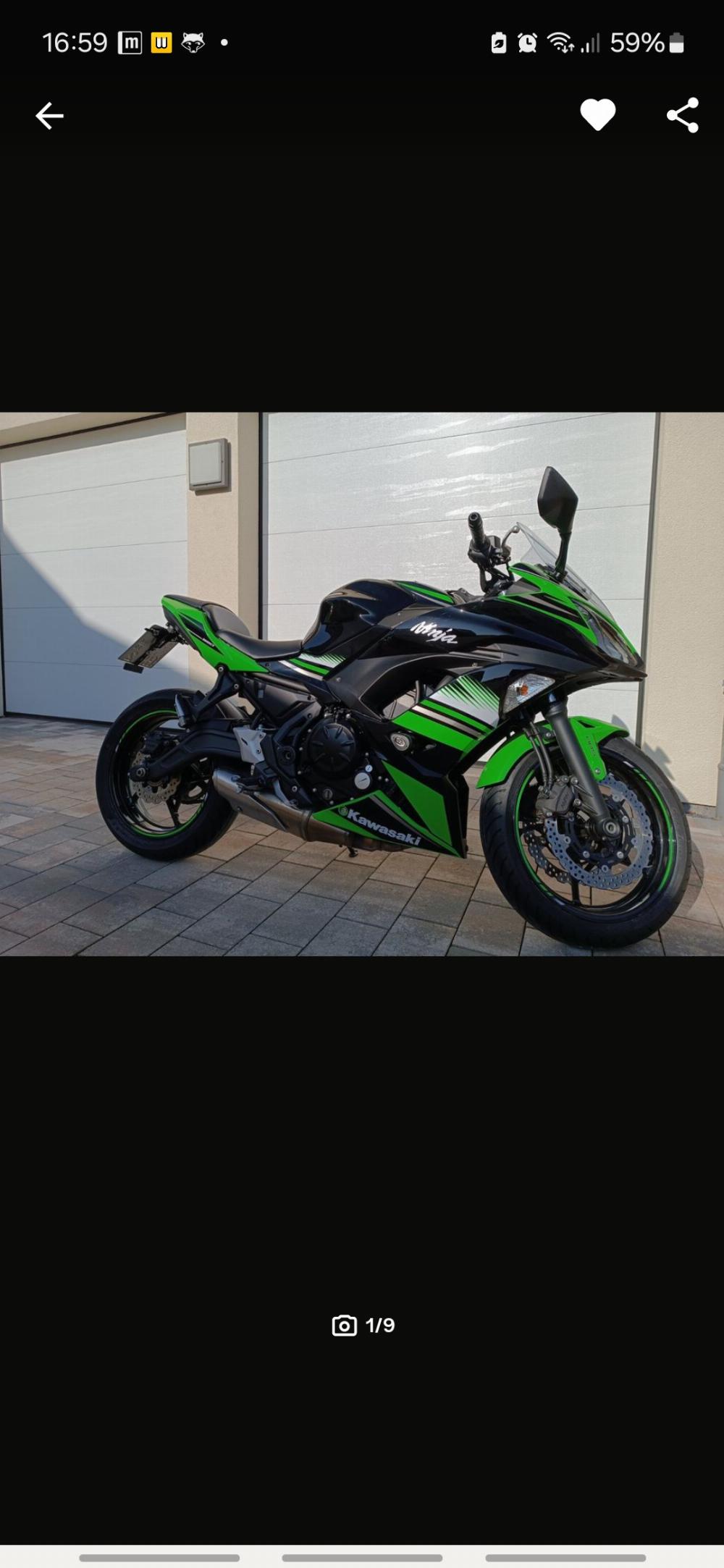Motorrad verkaufen Kawasaki Ninja 650 KRT Ankauf
